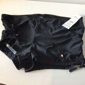 Swimsuit Bottoms 3X 22W-24W Black NWT Catalina